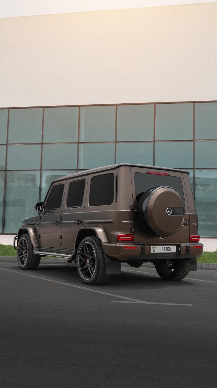 Rent G63 2021 in Dubai