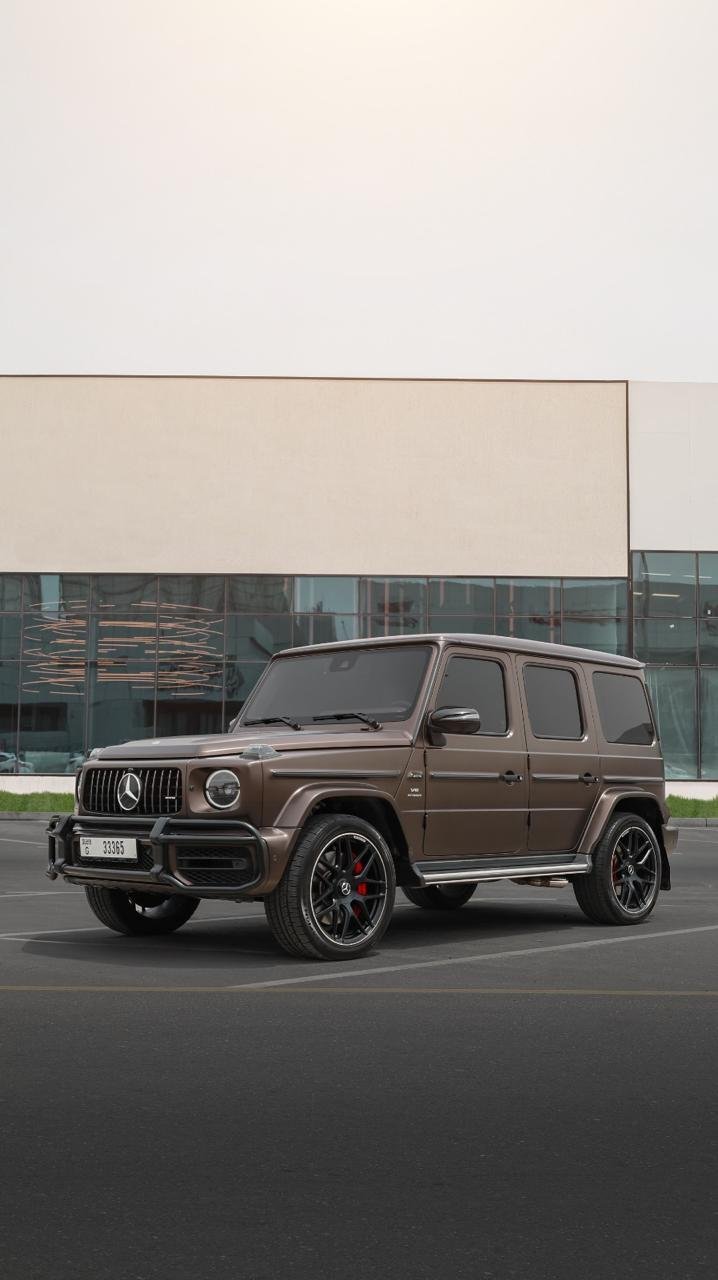Rent G63 2021 in Dubai