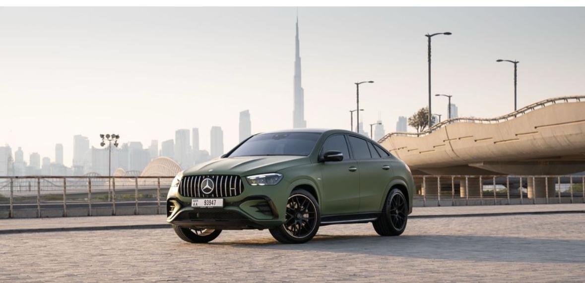 Rent GLE 2024 in Dubai