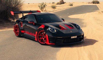 Rent GT3 RS Weissach 2025 in Dubai